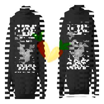 私はニンジンが大好き スウェットシャツ - Kawaiitshirt