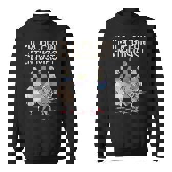 私はハト愛好家ですハト好き スウェットシャツ - Kawaiitshirt