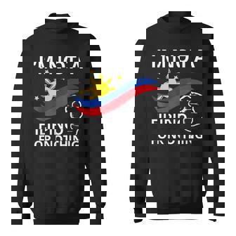 私は何の理由もなくフィリピン人ではありませんティーフリーdu30無料ドゥテルテ スウェットシャツ - Kawaiitshirt