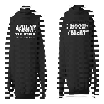 私は常連になるつもりはなかった スウェットシャツ - Kawaiitshirt