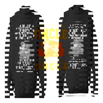 私は楽しいおじさんです 面白いパーティー愛好家のおじさん コスチュームのおじさん スウェットシャツ - Kawaiitshirt