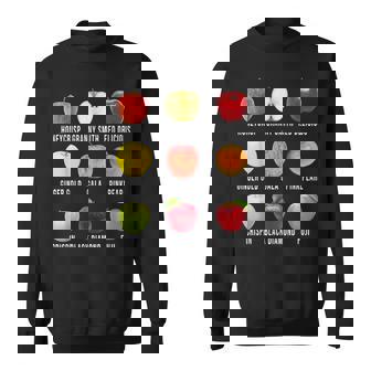 秋のリンゴ狩りアップルオーチャード ボーホー ファームフェッシュ スウェットシャツ - Kawaiitshirt