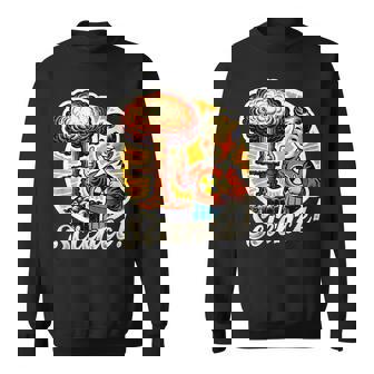 科学 核 原爆 爆発 レトロ 面白い 言葉 スウェットシャツ - Kawaiitshirt
