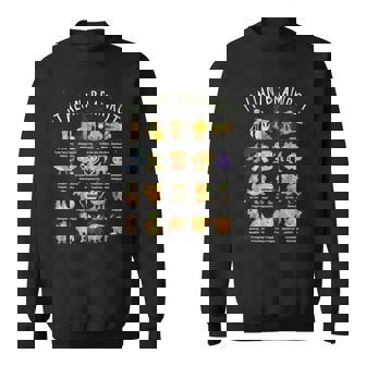 種類 イタリア ブレイン ミーム キャラクター 手描き ティーン スウェットシャツ - Kawaiitshirt