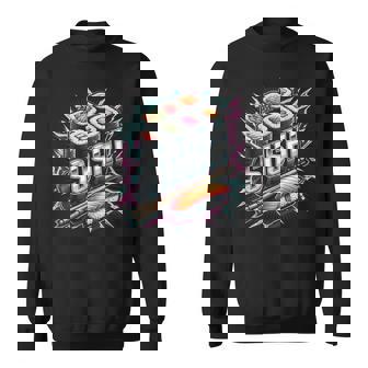 稲妻と閃光の寿司ティー 日本料理 スウェットシャツ - Kawaiitshirt