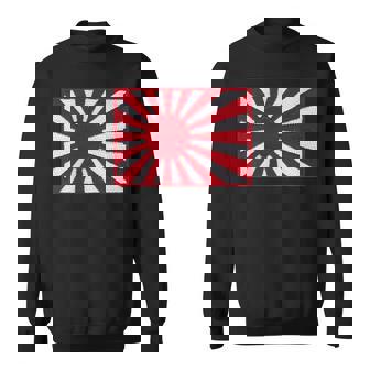 第二次世界大戦 戦争旗 日本国旗 チェスト レトロ ヴィンテージ ワッペン バッジ スウェットシャツ - Kawaiitshirt