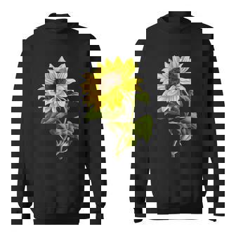 素敵なかわいいヒマワリの植物の花のアートワーク スウェットシャツ - Kawaiitshirt