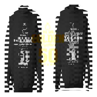 結婚50周年 ロマンチック カップル 結婚 50歳 スウェットシャツ - Kawaiitshirt