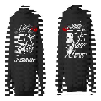 結婚5周年記念マッチング・ギフト スウェットシャツ - Kawaiitshirt