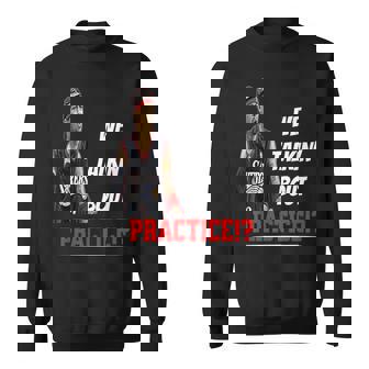 練習について話しています面白いアイバーソンその答え スウェットシャツ - Kawaiitshirt