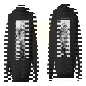 美しい天使 白黒ヴィンテージアート スウェットシャツ - Kawaiitshirt