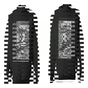 聖ジェロームの研究 アルブレヒト・デューラー ゴシック中世美術 スウェットシャツ - Kawaiitshirt