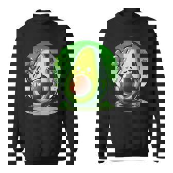 聖パトリックの日 アボカド 幸運の四つ葉のクローバー スウェットシャツ - Kawaiitshirt