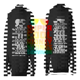 腎臓結石 尿路結石症 サバイバー 回復 よく ユーモア スウェットシャツ - Kawaiitshirt