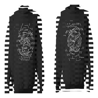 腕時計 ホロスコープ腕時計 スケルトン腕時計 高級腕時計 スウェットシャツ - Kawaiitshirt