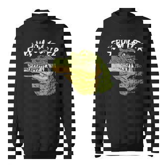 自分らしく生きるか、ワニになるか クロコダイルの言葉 スウェットシャツ - Kawaiitshirt