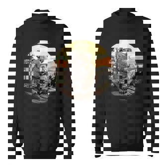 自然の中のウォンバット、ウォンバット スウェットシャツ - Kawaiitshirt