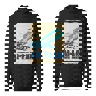 航空機愛好家のためのクールな旅客機飛行機コスチューム。 スウェットシャツ - Kawaiitshirt