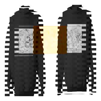 葛飾北斎作 蛇女頭 スウェットシャツ - Kawaiitshirt