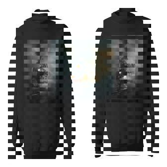 蒸気機関車 鉄道 機関車 ギフト 蒸気機関車 スウェットシャツ - Kawaiitshirt