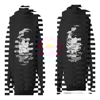 蓮の花 ヨガ 形而上学 スウェットシャツ - Kawaiitshirt