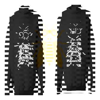 蝉のユーモア シンプルでかわいいミニマリストの昆虫 蝉 スウェットシャツ - Kawaiitshirt