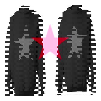 複数の色の風船ガムピンクの星 スウェットシャツ - Kawaiitshirt