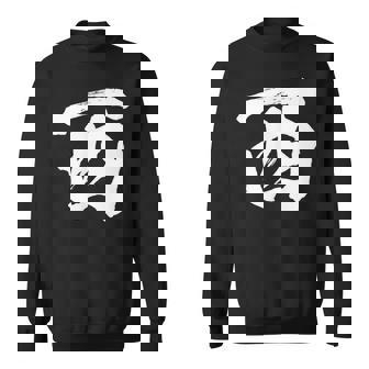 西 麻雀 おもしろ グッズ 服 筆文字 面白いtシャツ 文字入り 面白い 文字 ネタ メンズ スウェットシャツ - Kawaiitshirt