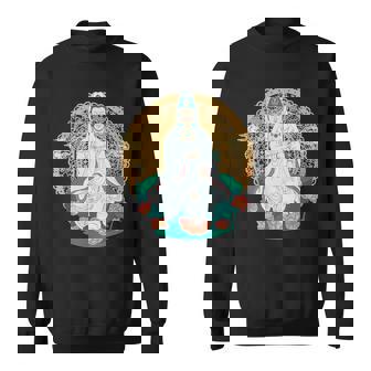 観音菩薩 観音陰仏教 アジアン仏教 スウェットシャツ - Kawaiitshirt