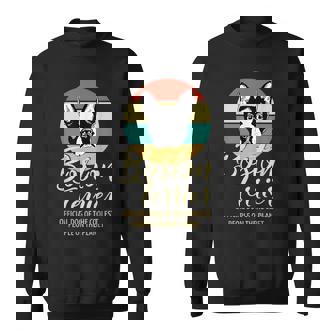 誇り高きボストンテリア オーナーシャツ、ボストンテリア 子犬 スウェットシャツ - Kawaiitshirt