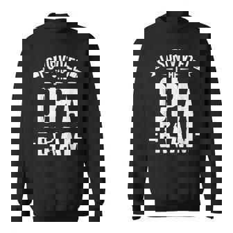 認定公共会計士 Iurvived The Cpa 試験 Cpa スウェットシャツ - Kawaiitshirt