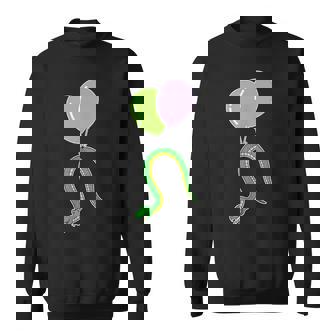誕生日バルーン付き蛇 スウェットシャツ - Kawaiitshirt