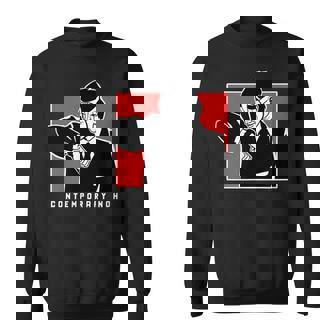 路上の能劇 伝統・現代美術 スウェットシャツ - Kawaiitshirt