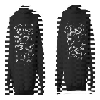 踊る骸骨 ゴシック 服 夏 原宿 ファッション パンク ハロウィン スケルトン スウェットシャツ - Kawaiitshirt