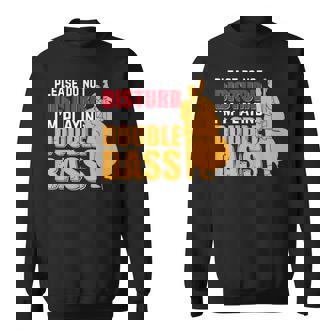 邪魔しないでください私はコントラバス奏者です スウェットシャツ - Kawaiitshirt