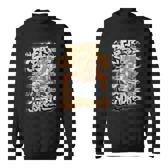 都市公園の都会のリス スタイリッシュで楽しいどんぐりアドベンチャー スウェットシャツ - Kawaiitshirt