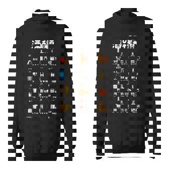 酒 面白いtシャツ 酒の種類 メンズ おもしろ 文字 面白い 服 飲み会 バー おもしろグッズ 文字tシャツ ネタ スウェットシャツ - Kawaiitshirt