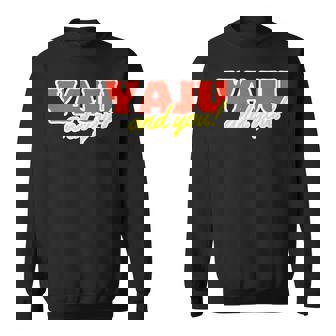 野獣先輩 真夏の夜の淫夢 田所浩二 淫ミュ Yaju&U スウェットシャツ - Kawaiitshirt