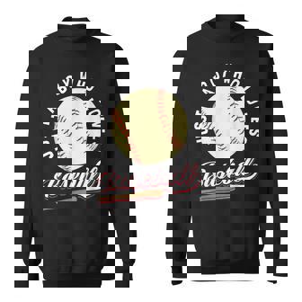 野球選手が大好きな少年 男の子向けギフト スウェットシャツ - Kawaiitshirt