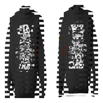 野良ゴミ・ギャング、アライグマ・ファミリーで楽しむ スウェットシャツ - Kawaiitshirt