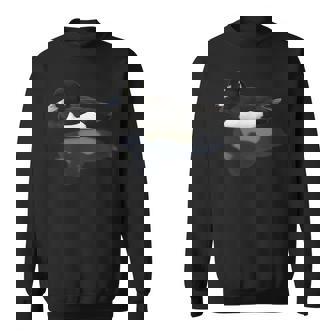 野鳥シリーズ キンクロハジロ スウェットシャツ - Kawaiitshirt