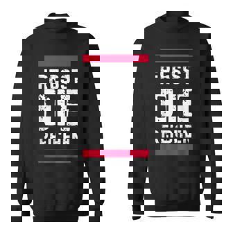 金持ちを食べて金持ちを食べろ スウェットシャツ - Kawaiitshirt