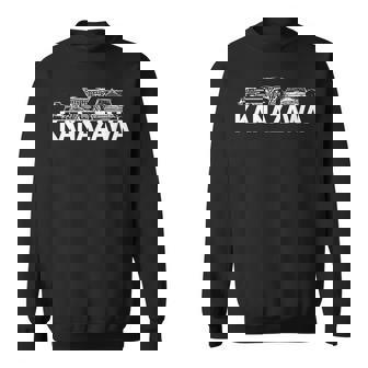 金沢 日本 都市 スカイライン シルエット アウトライン スケッチ スウェットシャツ - Kawaiitshirt