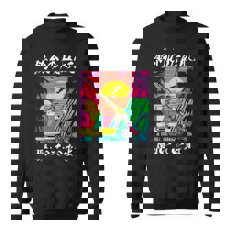 釣り 面白いtシャツ 釣りバカ 文字 釣り人 メンズ おもしろ ネタ 面白い 服 オリジナル 海釣り 川釣り スウェットシャツ - Kawaiitshirt