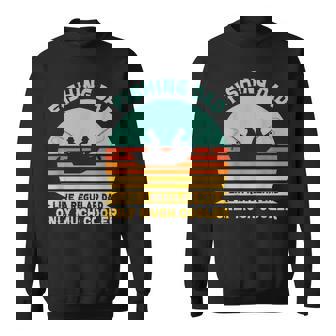 釣りバカ日誌 普通のパパよりカッコイイ！？ おとっつぁん フィッシャー 父 魚 フィッシング スウェットシャツ - Kawaiitshirt