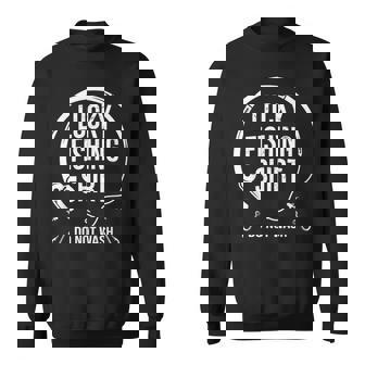 釣り好き 釣りに行きたい ゲン担ぎ ラッキーアイテム 釣り好きな人へのプレゼント 面白い キャンプ 趣味 漁師 釣り スウェットシャツ - Kawaiitshirt