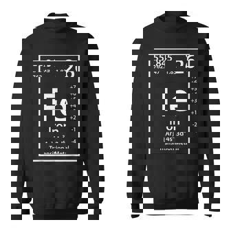 鉄元素周期表 スウェットシャツ - Kawaiitshirt