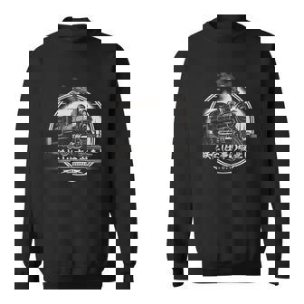 鉄道 面白tシャツ おもしろ 名言 蒸気機関車l 鉄オタ 撮り鉄 乗り鉄 メンズ グッズ ネタ 服 電車 スウェットシャツ - Kawaiitshirt