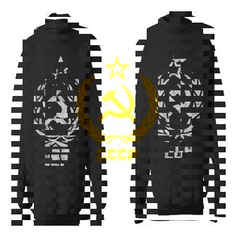 鎌と槌の星cccpソビエト連邦 スウェットシャツ - Kawaiitshirt