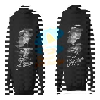 雨の日のノスタルジア 心地よい美学 傘と気分 スウェットシャツ - Kawaiitshirt